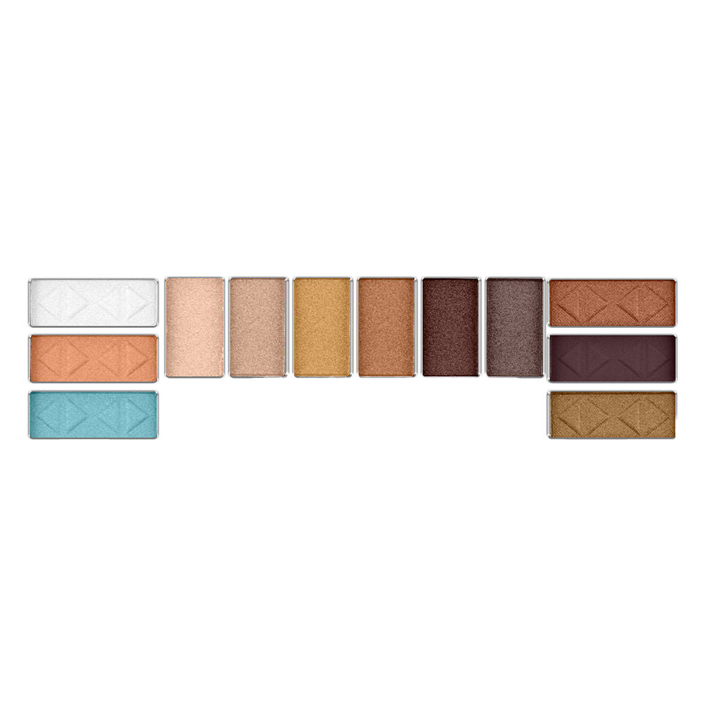 L.A. Colors Day to Night 12 Color Eyeshadow - Sunset
