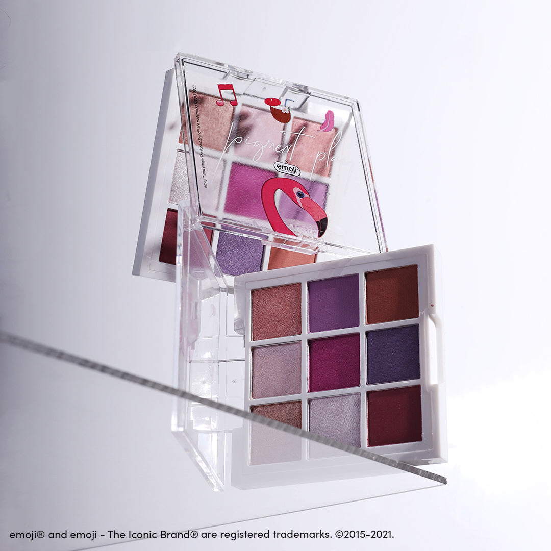 Pigment Play X Emoji Eyeshadow Palette- Flamingo Carnival