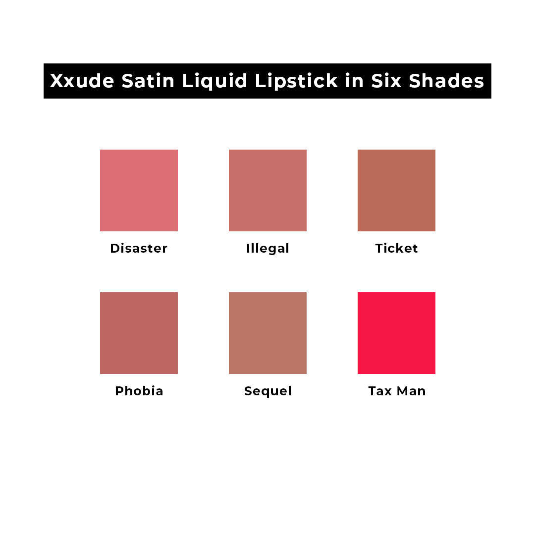 XX Revolution Xxude Satin Liquid Lipstick