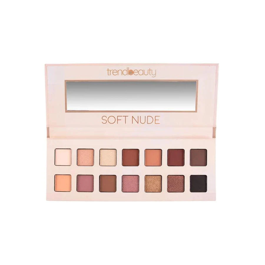 Trend Beauty 14 Color Eyeshadow Palette Soft Nude