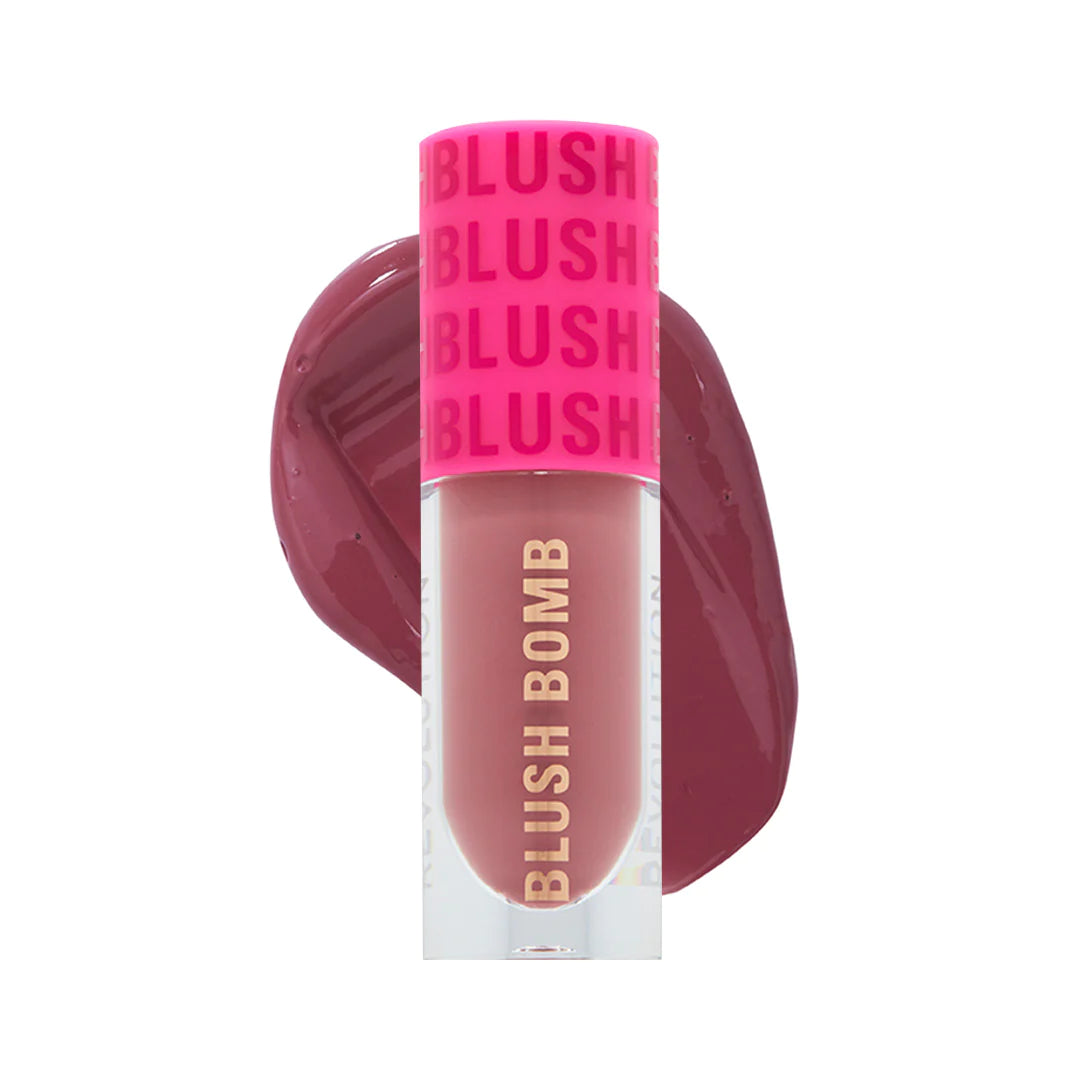 Revolution Blush Bomb Cream Blusher Savage Coral 4pc Set + 1 Full Size -  HOK Distributors