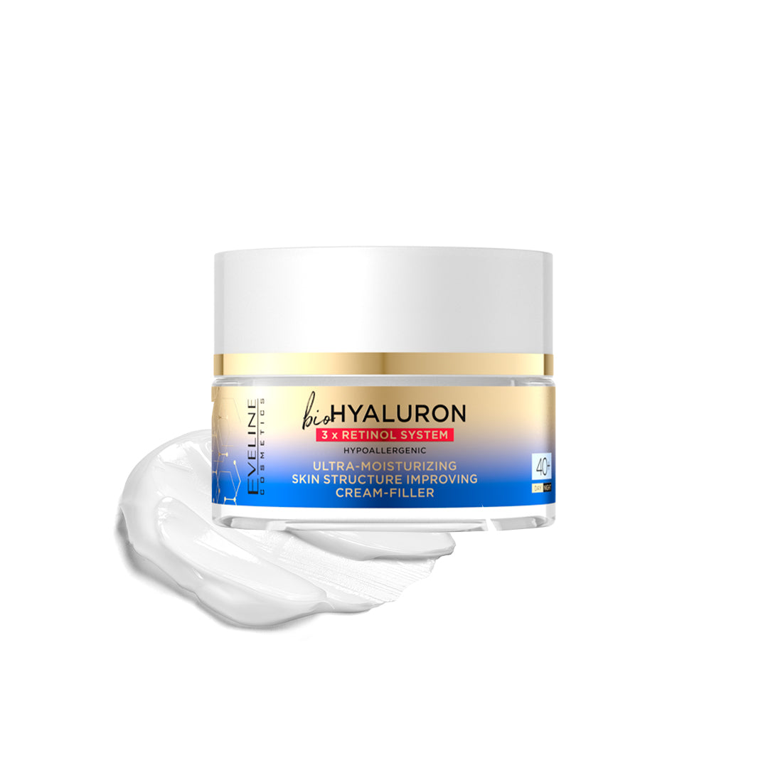 Bio Hyaluron 3X Retinol System Ultra-moisturizing Skin Structure Improving Cream 40+ 50ml