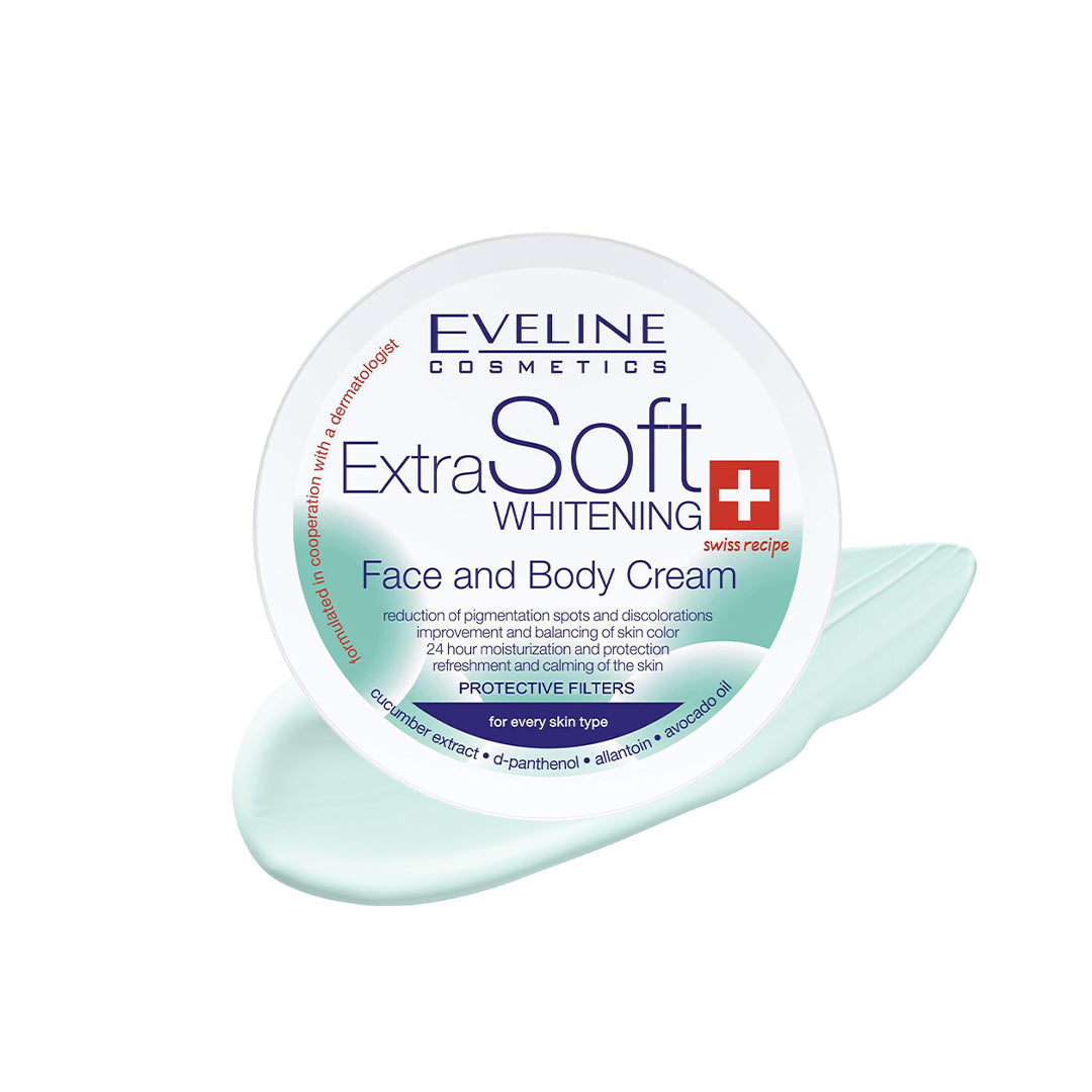 Extra Soft Whitening Face And Body Cream 100 Ml
