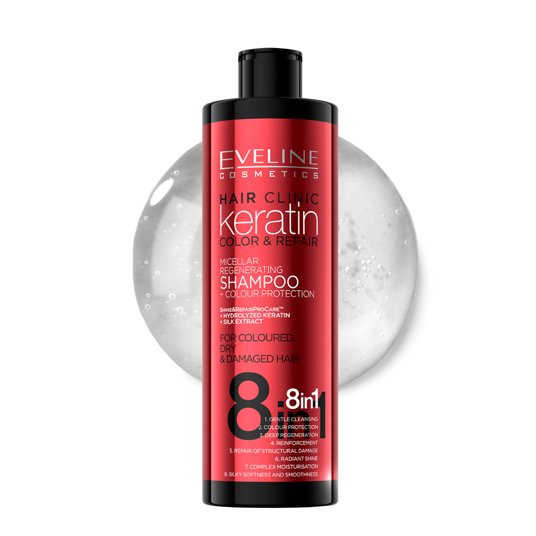 Keratin Color & Repair Shampoo & Colour Protection 8 in 1 400ml