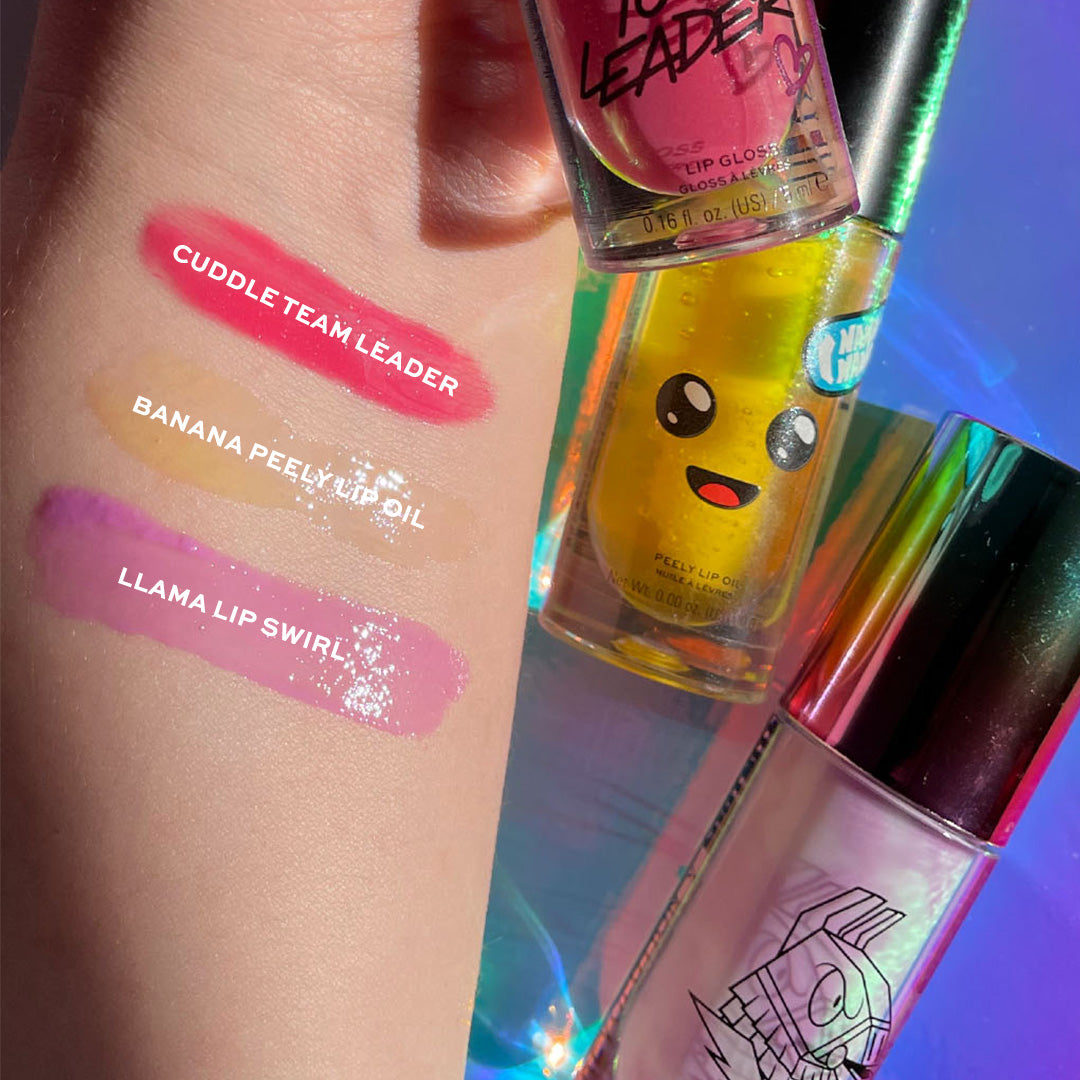 Makeup Revolution X Fortnite Cuddle Team Leader Pink Shimmer Lip Gloss