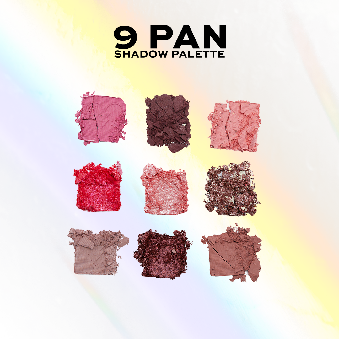 Makeup Revolution X Fortnite Cuddle Team Leader 9 Pan Shadow Palette