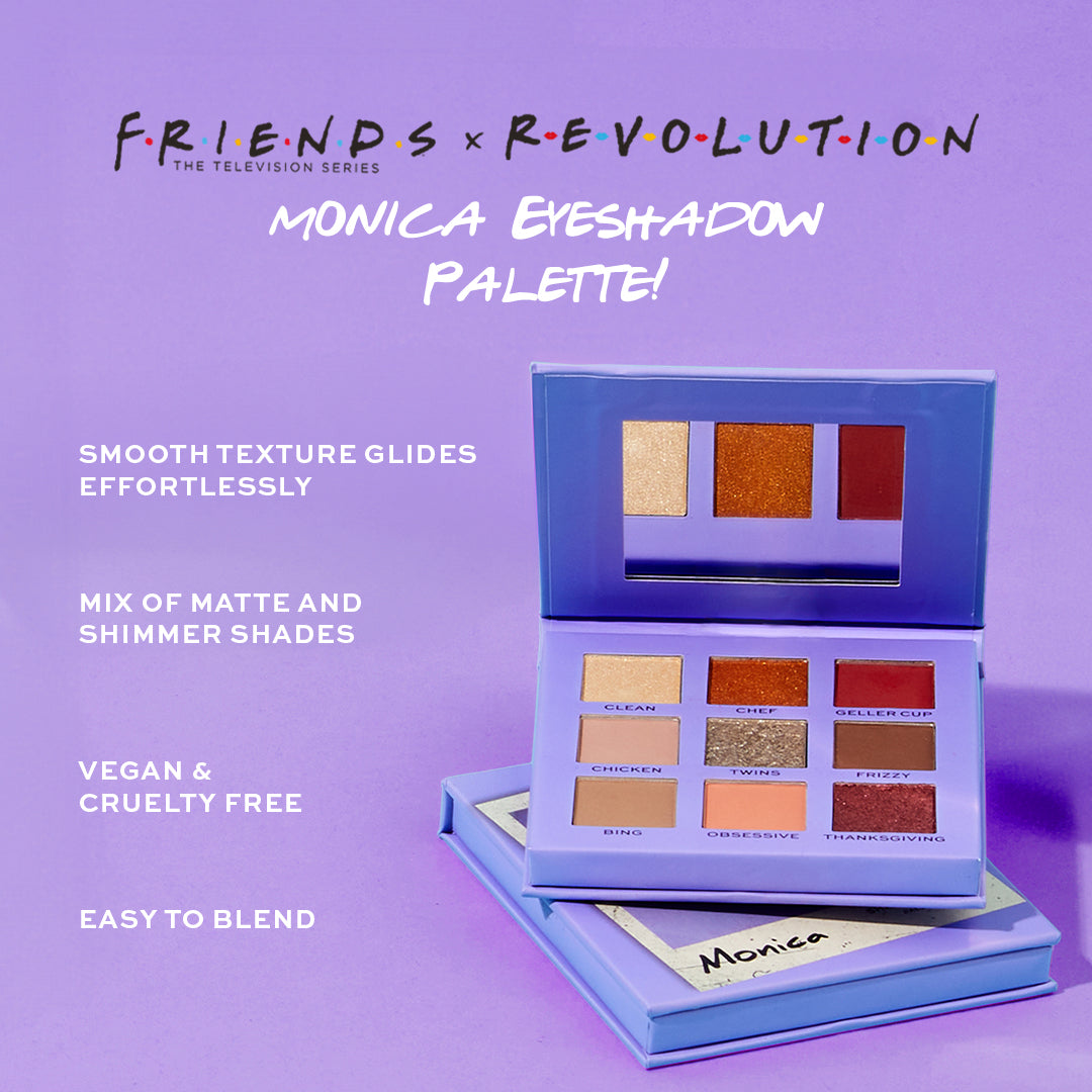 Makeup Revolution X Friends Monica Palette HOK Makeup