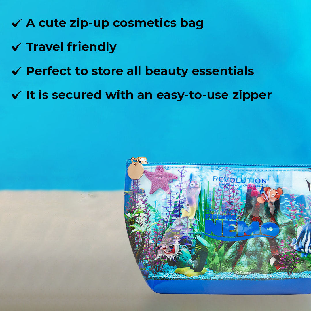 Makeup Revolution Disney Pixars Finding Nemo Cosmetics Bag
