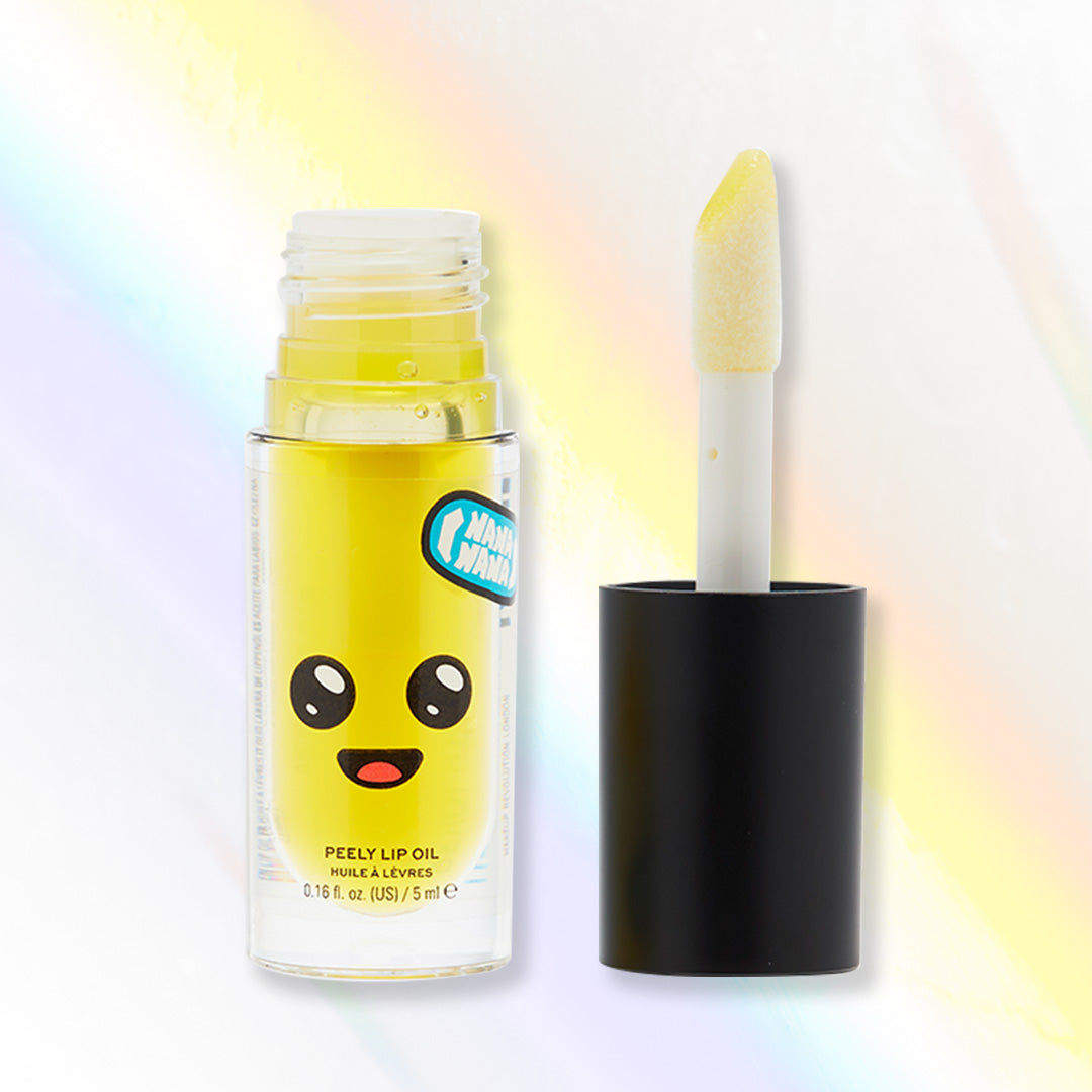 Makeup Revolution X Fortnite Peely Banana Lip oil HOK Makeup