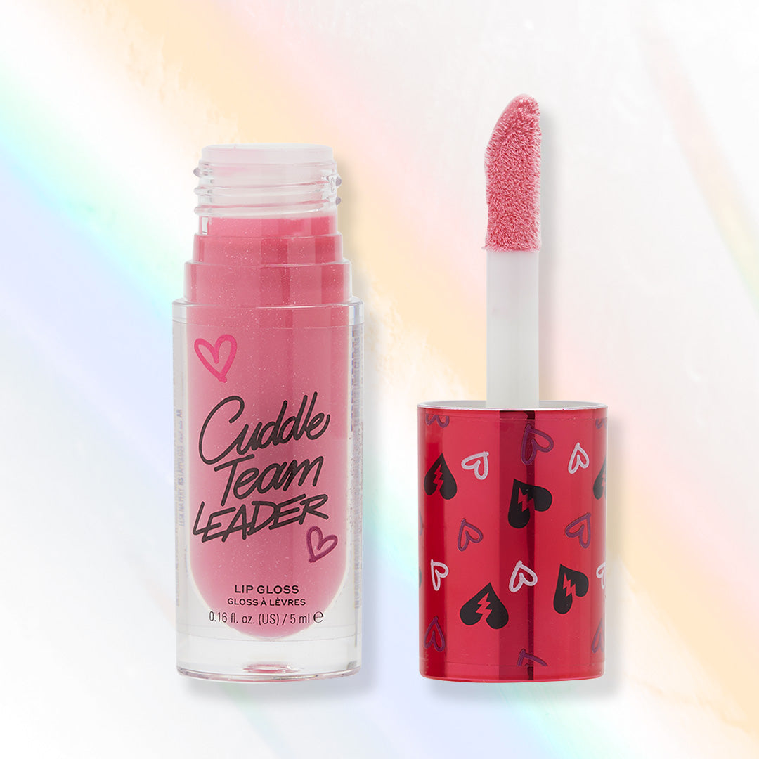 Makeup Revolution X Fortnite Cuddle Team Leader Pink Shimmer Lip Gloss