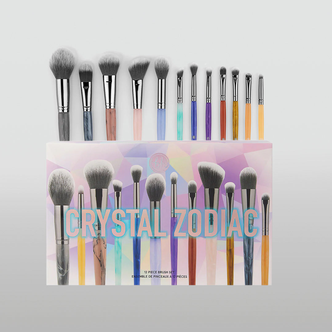 BH Cosmetics Crystal Zodiac - 12 Piece Brush Set
