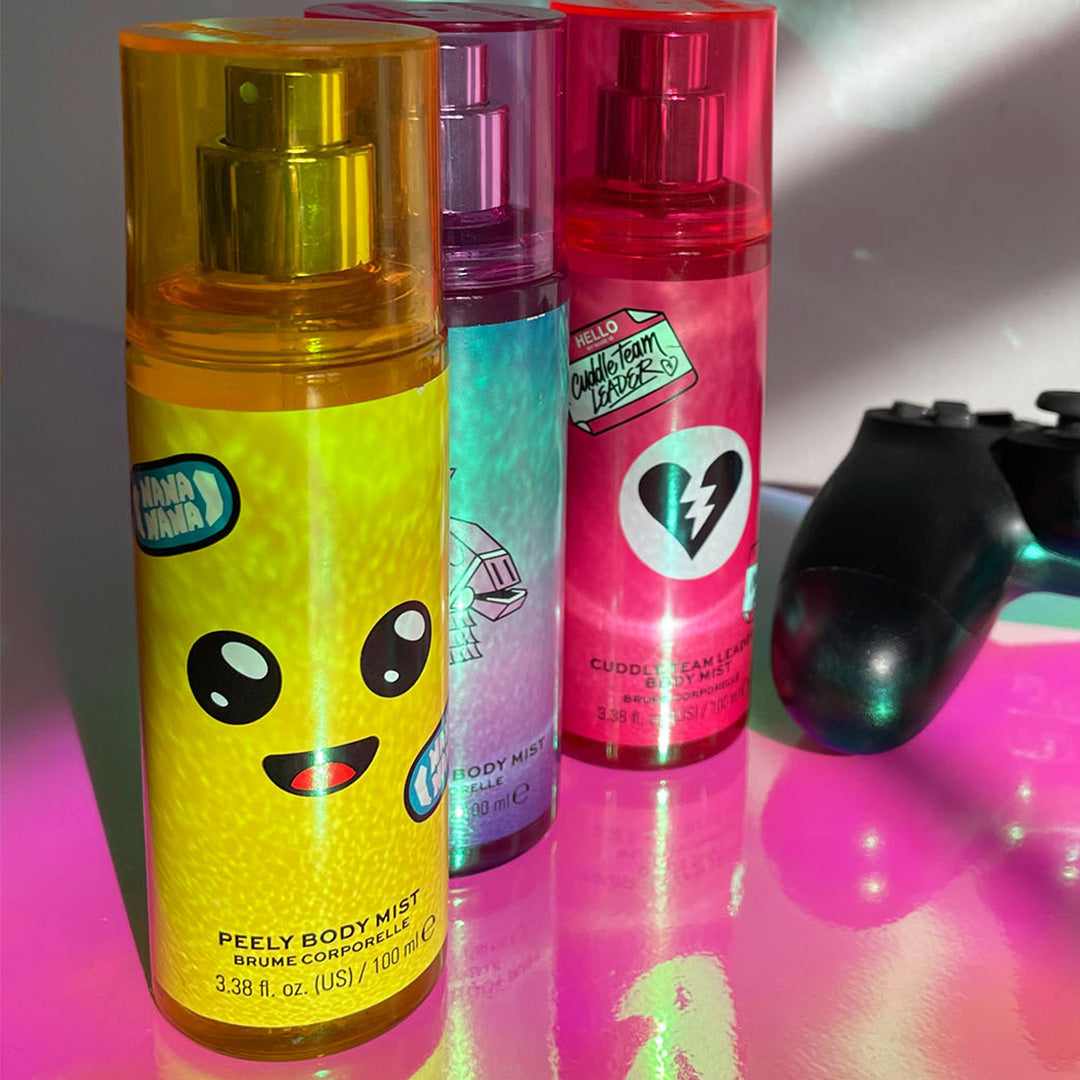 Makeup Revolution X Fortnite Body Mist Peely HOK Makeup