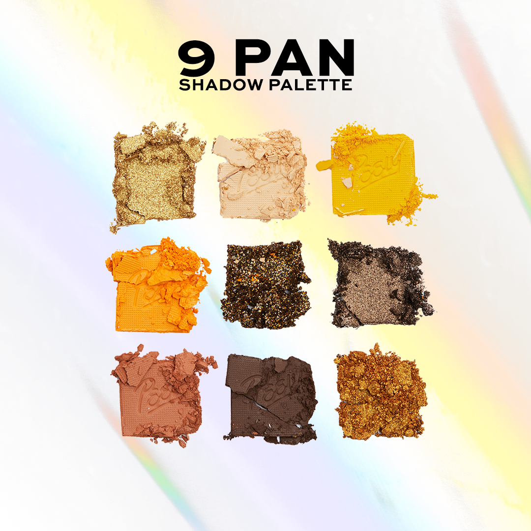 Makeup Revolution X Fortnite Peely 9 Pan Shadow Palette