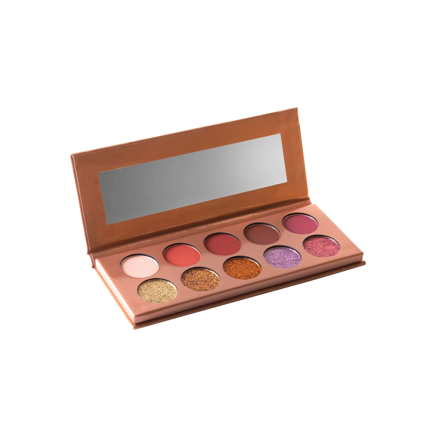 Trend Beauty Eyeshadow 10 Color Rose Gold Glitter Palette