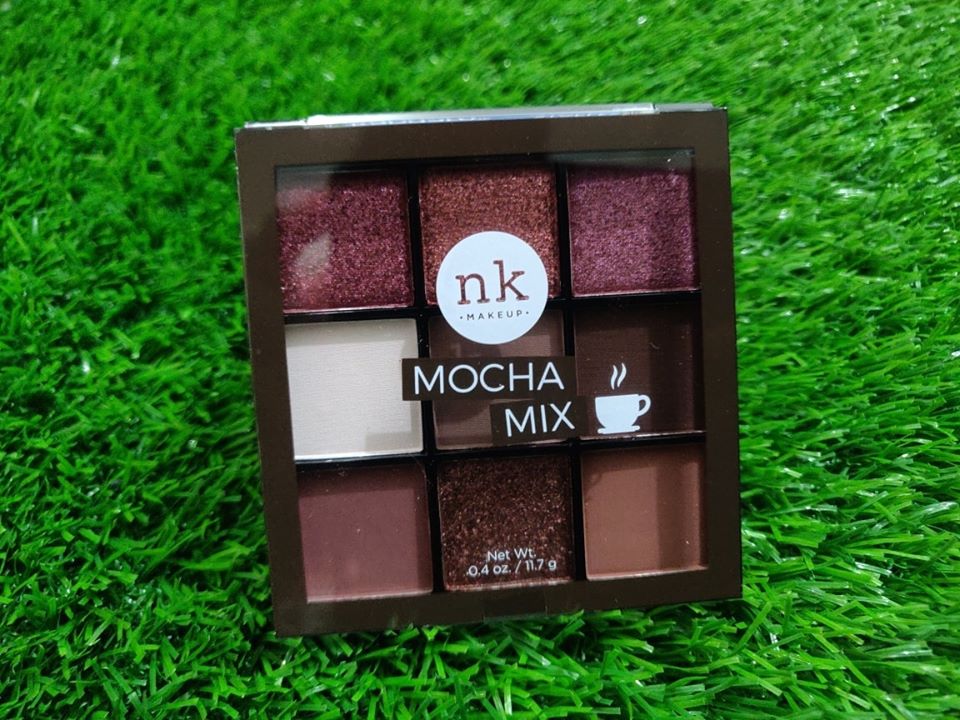 Nicka K Nine Color Eyeshadow Palette - Mocha Mix