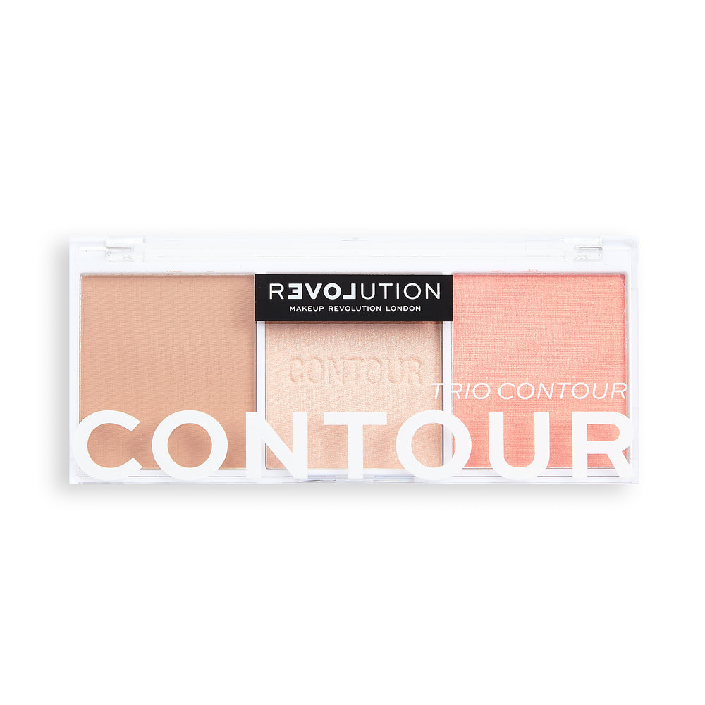 Revolution Relove Colour Play Contour Trio Palette Sugar - HOK Makeup