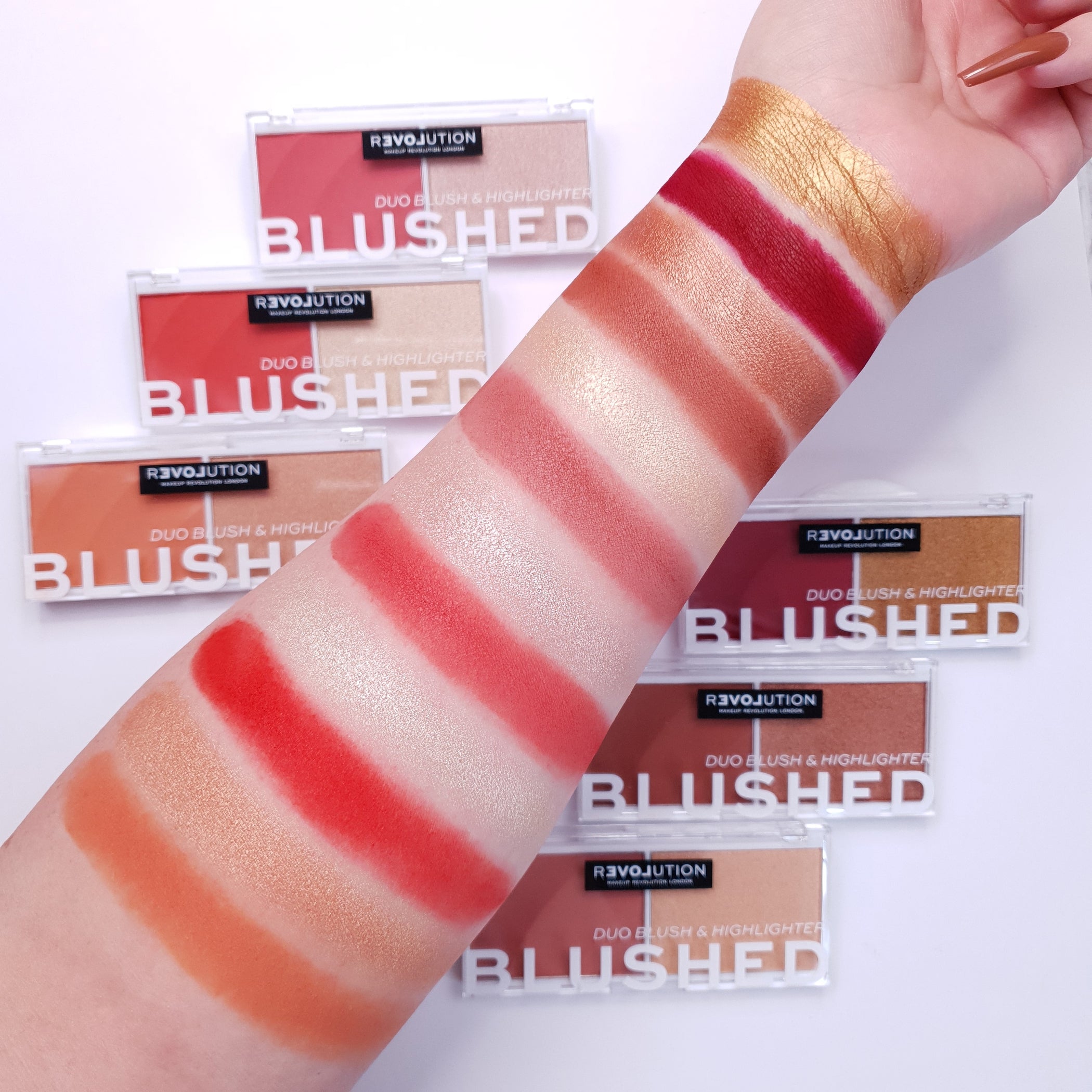 Revolution Relove Colour Play Blushed Duo - Wishful