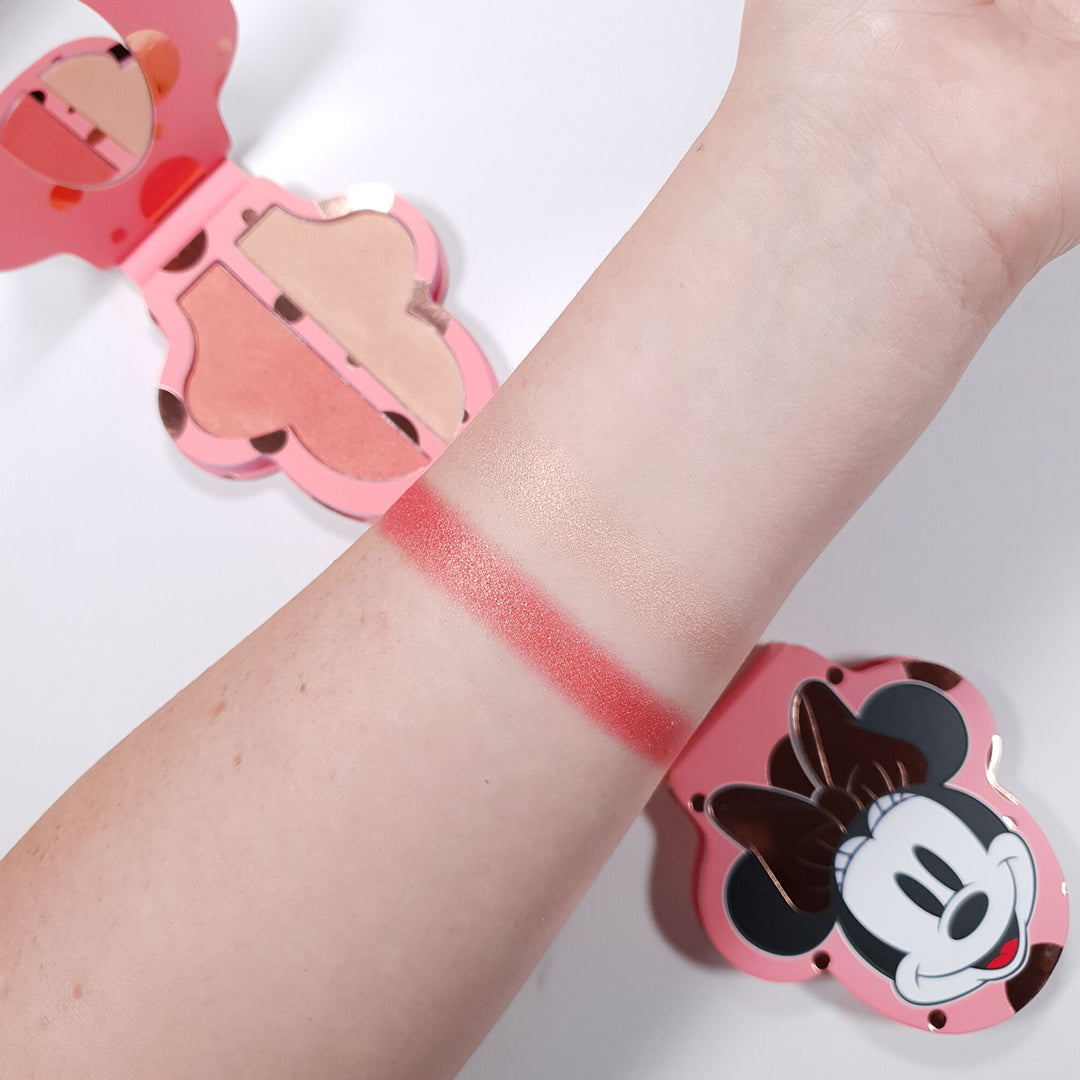 Disney's Minnie Mouse and Makeup Revolution Minnie Forever Highlighter Duo