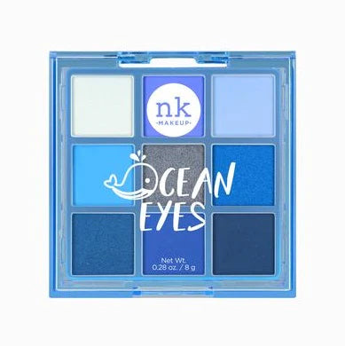 Nicka K Pop Neon Nine Color Palette - Ocean Eyes