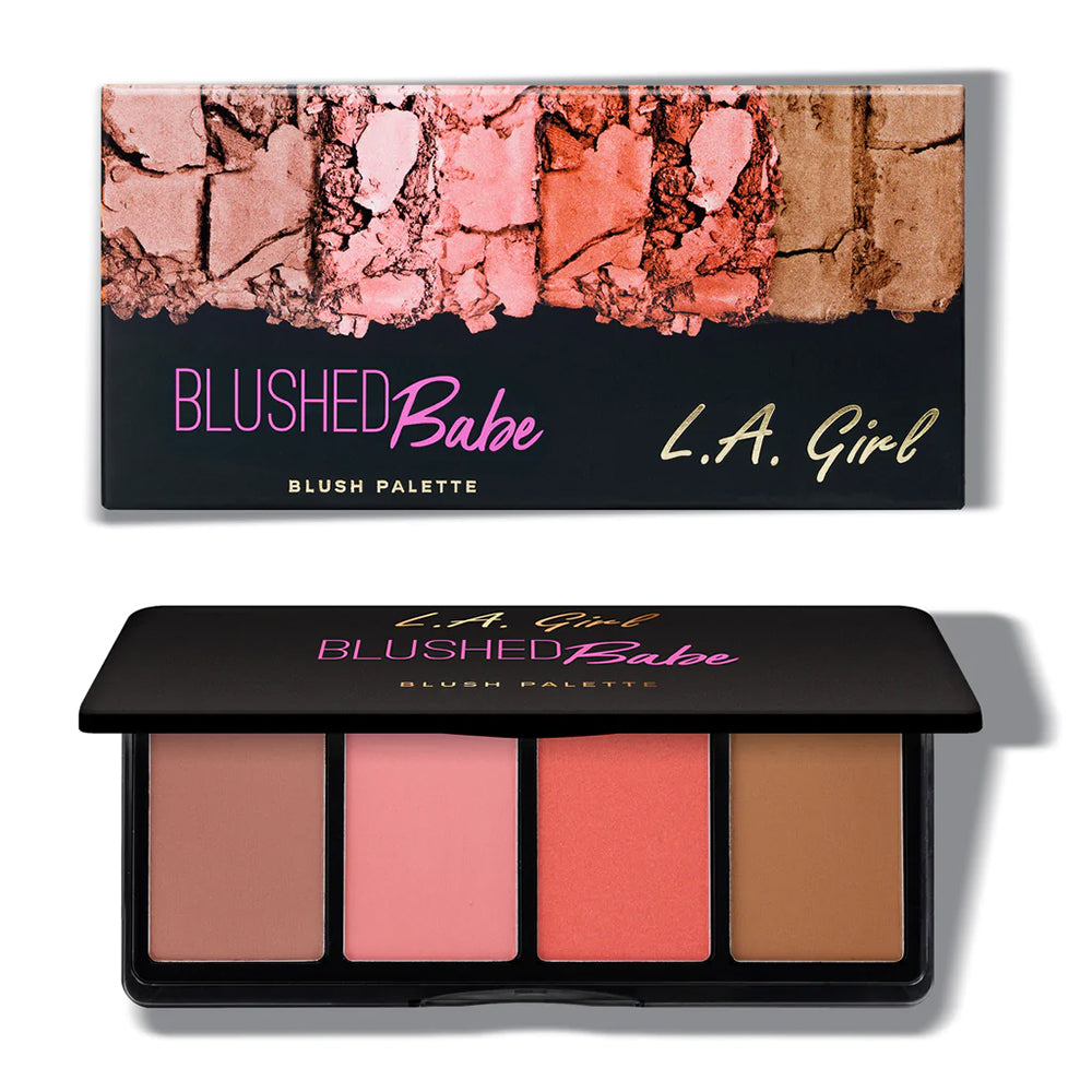 L.A. Girl Fanatic Blush Palette - Blushed Babe