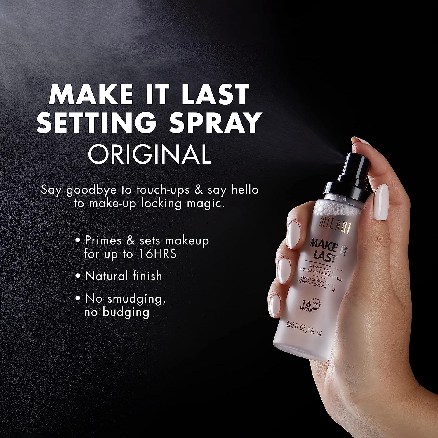 Milani Make It Last Natural Finish Setting Spray Prime + Correct + Set