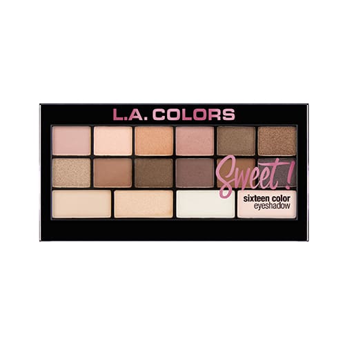 L.A. Colors 16 Color Eyeshadow Palette - Charming