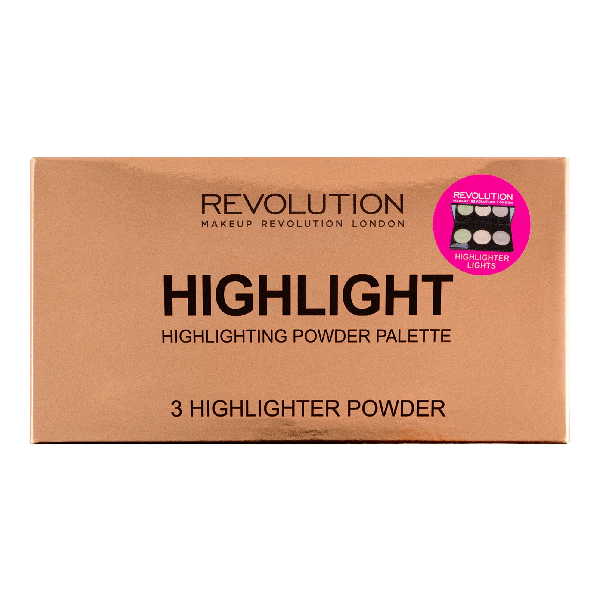 Makeup Revolution Highlighter Palette Highlight