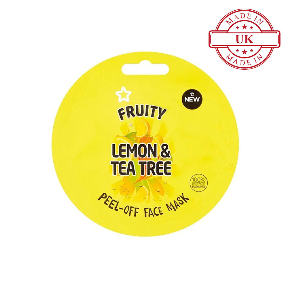 Superdrug Fruity Lemon and Tea Tree Peel Off Face Mask